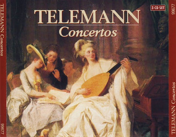 Georg Philipp Telemann : Concertos (3xCD)