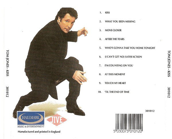 Tom Jones : Kiss (CD, Album, RE)