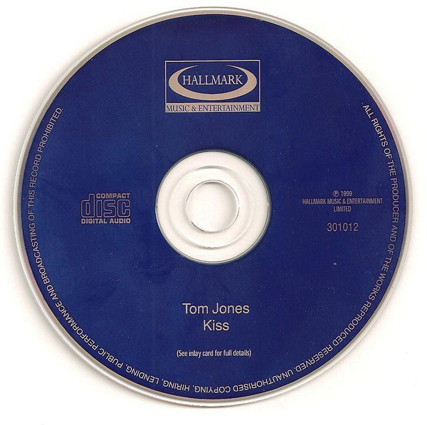Tom Jones : Kiss (CD, Album, RE)
