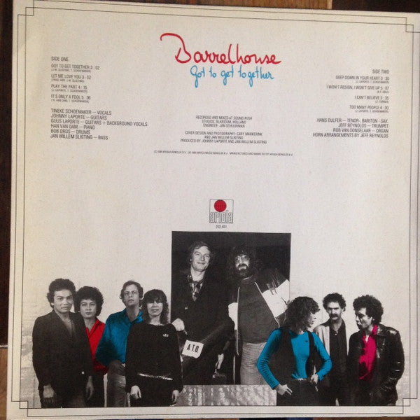 Barrelhouse : Got To Get Together (LP)