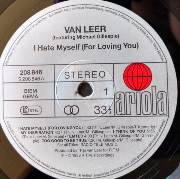 Thijs Van Leer : VanLeer (LP)