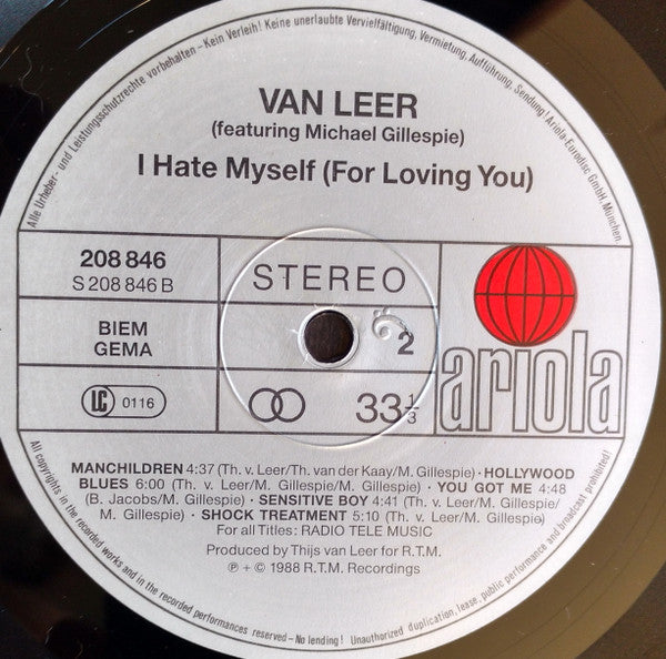 Thijs Van Leer : VanLeer (LP)
