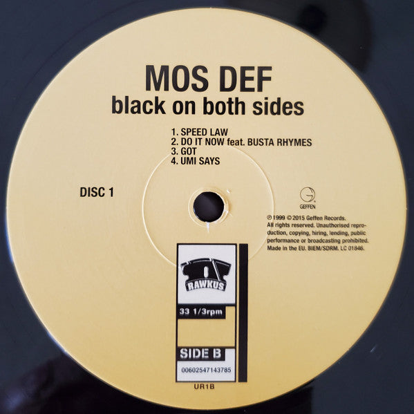 Mos Def : Black On Both Sides (2xLP, Album, RE)