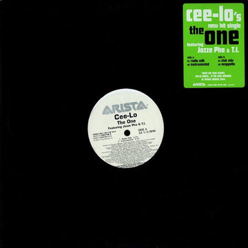 Cee-Lo Featuring Jazze Pha & T.I. : The One (12", Promo)