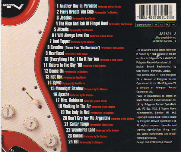 Hank Marvin / The Shadows : The Best Of Hank Marvin And The Shadows (CD, Comp)