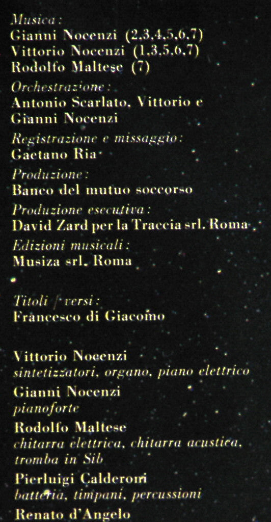 Banco Del Mutuo Soccorso : ...Di Terra (LP, Album)