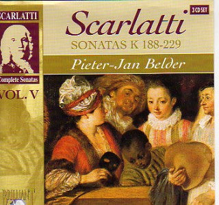 Domenico Scarlatti, Pieter-Jan Belder : Sonatas K 188 - 229 (3xCD, Album)