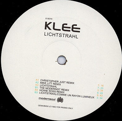 Klee : Lichtstrahl (12", Promo)