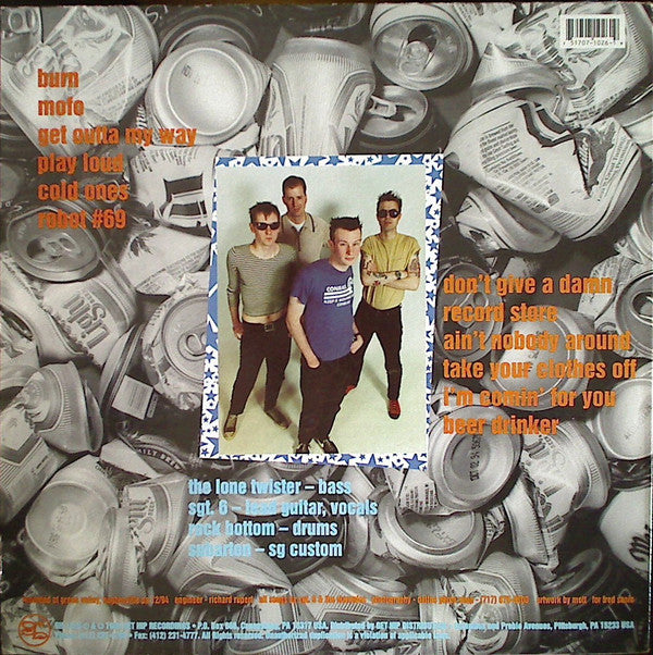 The Dummies (2) : The Dummies (LP, Album, Red)