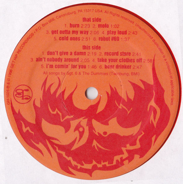 The Dummies (2) : The Dummies (LP, Album, Red)