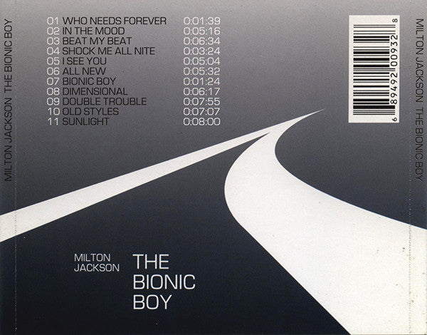 Milton Jackson : The Bionic Boy (CD, Album)