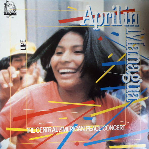 Various : April In Managua - The Central American Peace Concert (2xLP, Comp)