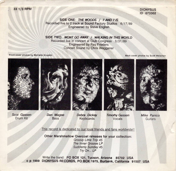 The Marshmallow Overcoat : Alive (7", EP, Whi)