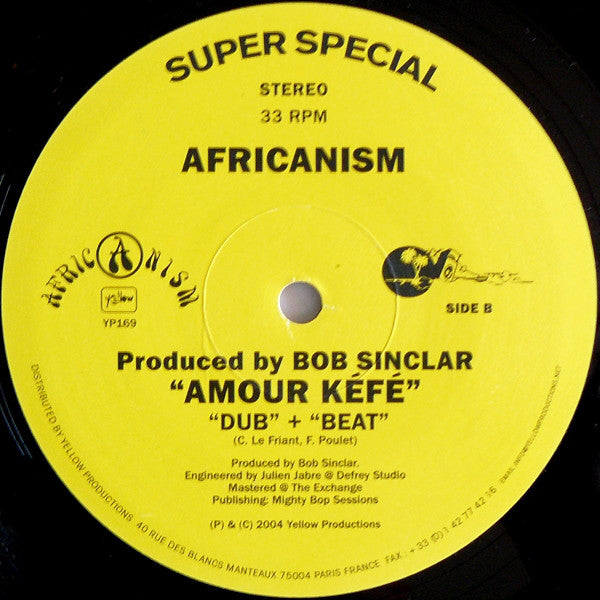 Africanism : Amour Kéfé (12", Maxi)