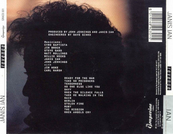 Janis Ian : Revenge (CD, Album)