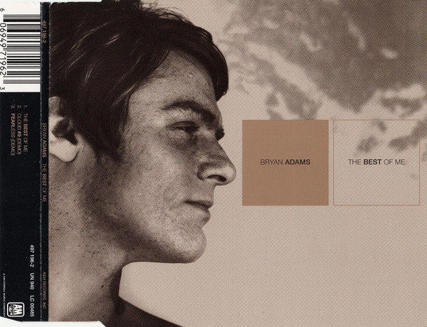 Bryan Adams : The Best Of Me (CD, Single)