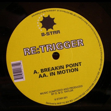 Re:Trigger : Breakin Point / In Motion (10", Shape)
