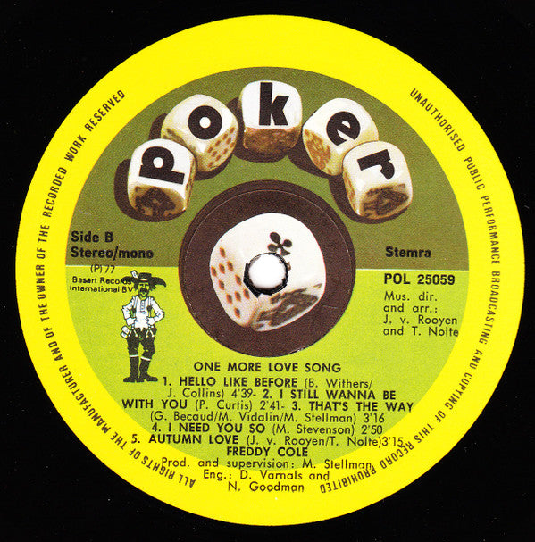 Freddy Cole : One More Love Song (LP, Album)