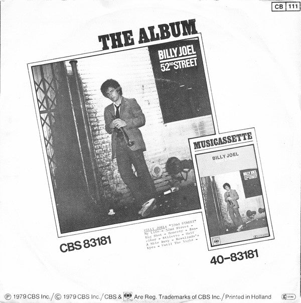 Billy Joel : Honesty (7", Single)