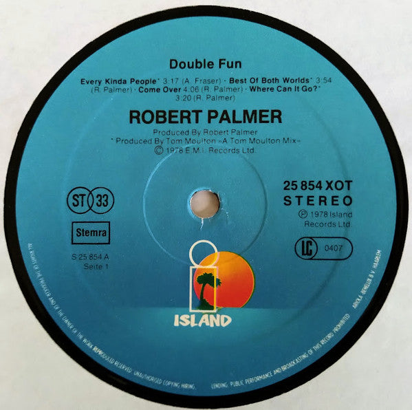 Robert Palmer : Double Fun (LP, Album)
