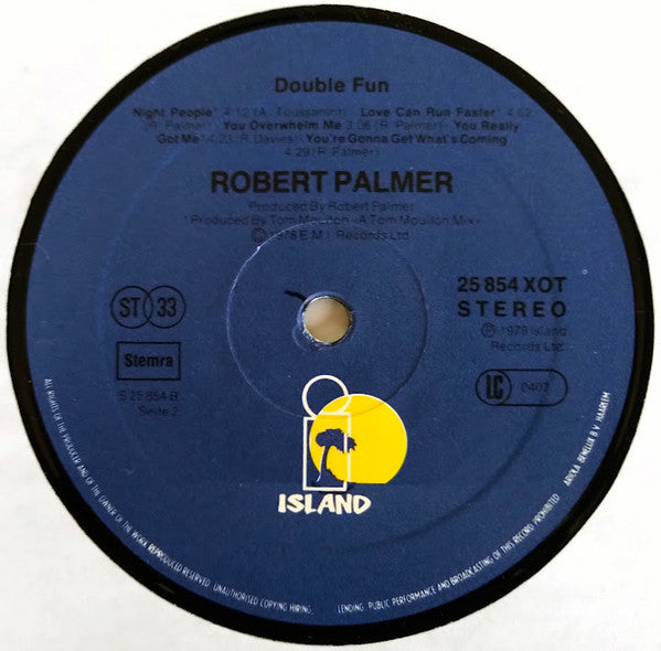 Robert Palmer : Double Fun (LP, Album)