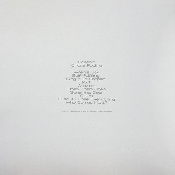 Oceanic (3) : Choral Feeling (2x12", Album)