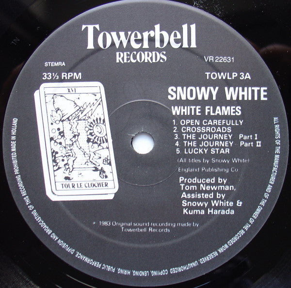 Snowy White : White Flames (LP, Album)