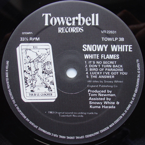Snowy White : White Flames (LP, Album)