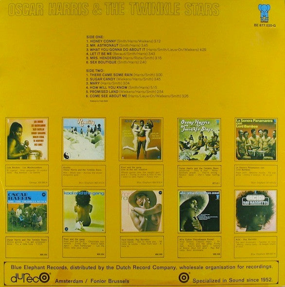 Oscar Harris And The Twinkle Stars : Oscar Harris & The Twinkle Stars (LP)