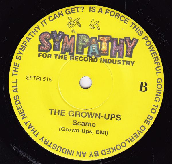 The Grown Ups : Ode To The B-Dog Of The G-Funk Era (Dub) (7", Single)