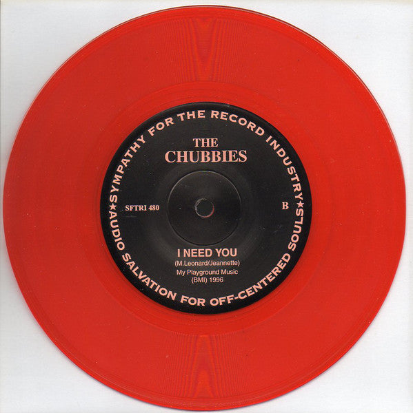 The Chubbies : Didjahaftasaythat? (7", Red)