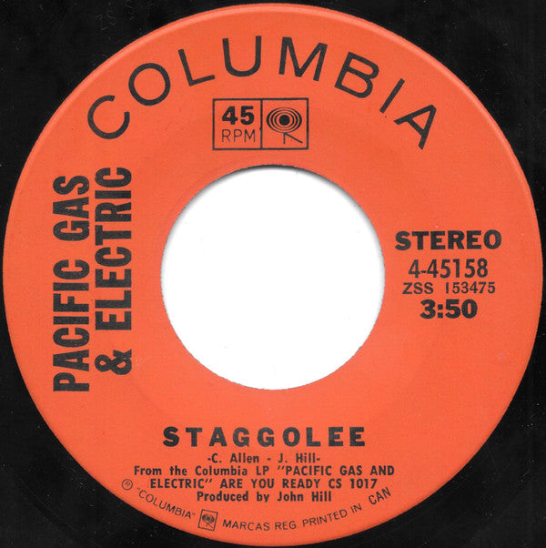 Pacific Gas & Electric : Are You Ready? (7", Single)