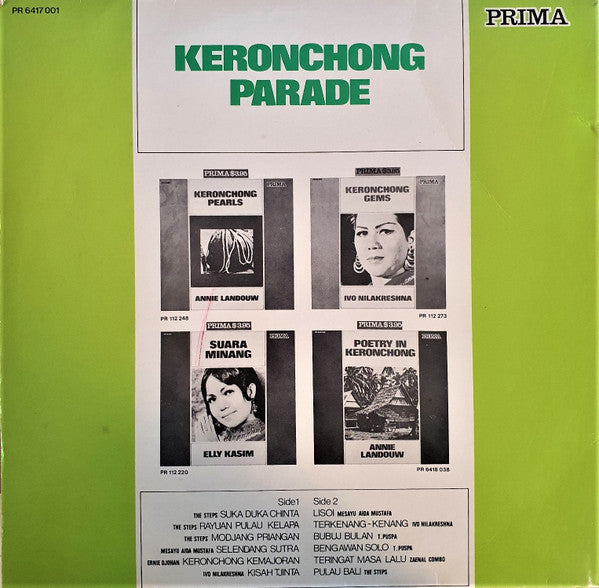 Various : Keronchong Parade (LP, Comp)