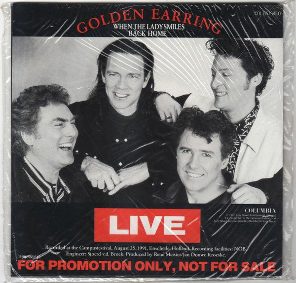 Golden Earring : Pouring My Heart Out Again (2x7", Promo)