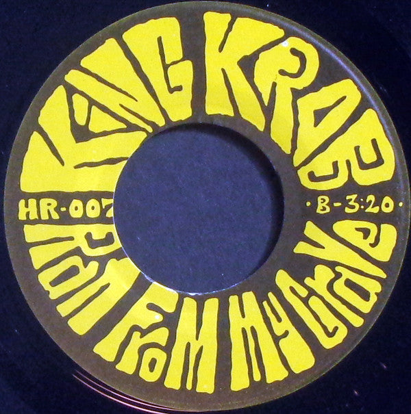 King Krab : Shapous Head / Ran From My Grave (7", Single)