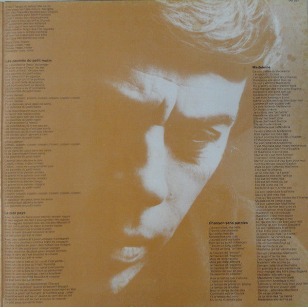 Jacques Brel : Le Plat Pays 1 (LP, Album, RE)