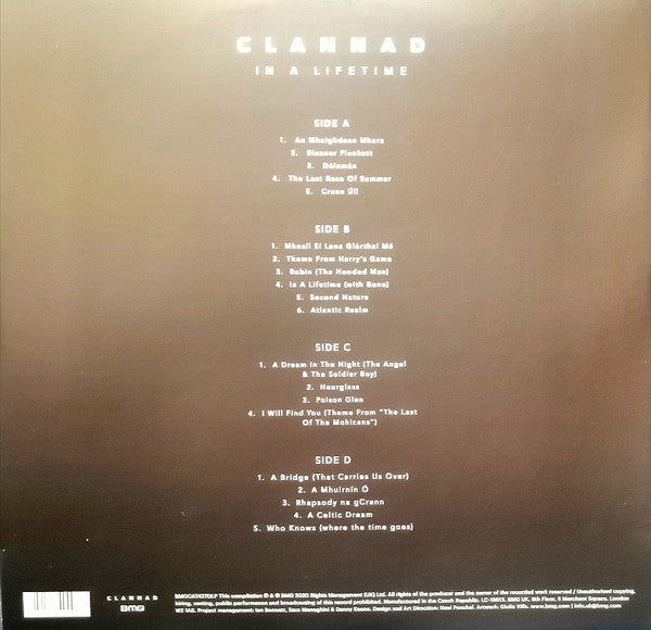Clannad : In A Lifetime (2xLP, Comp, Ltd)
