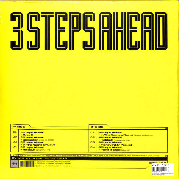 3 Steps Ahead : Hardcore Legends (LP, Comp)