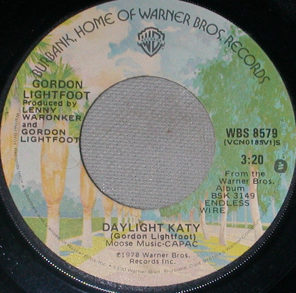 Gordon Lightfoot : Daylight Katy (7", Single)