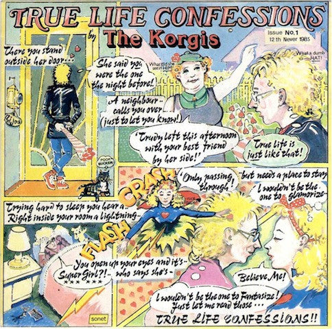 The Korgis : True Life Confessions (7", Single)