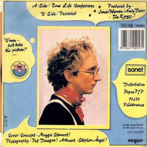 The Korgis : True Life Confessions (7", Single)