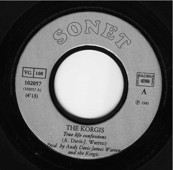The Korgis : True Life Confessions (7", Single)