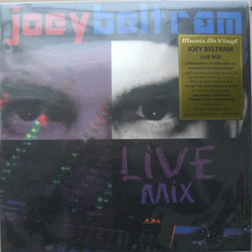 Joey Beltram : Live Mix (LP, Comp, Ltd, Num, P/Mixed, Red)