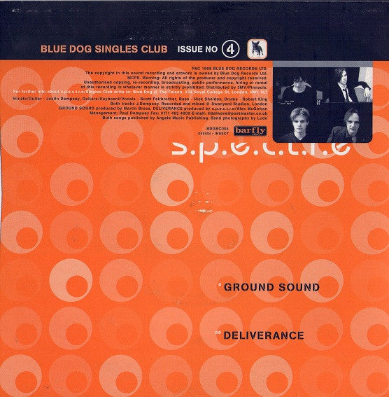 S.P.E.C.T.R.E : Ground Sound / Deliverance (7")