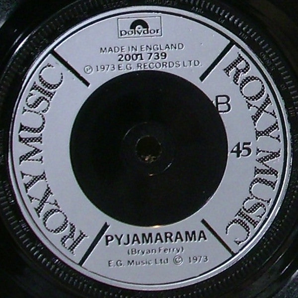 Roxy Music : Virginia Plain / Pyjamarama (7", Single)