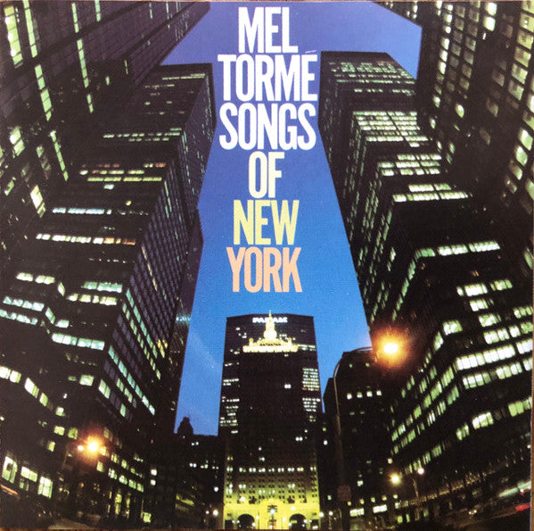 Mel Tormé : Songs Of New York (CD, Album, RE, RM)