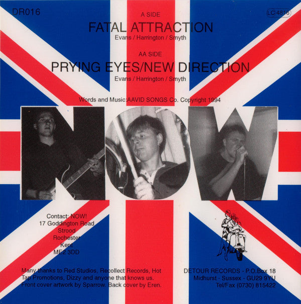 Now! (2) : Fatal Attraction / Prying Eyes / New Direction (7")