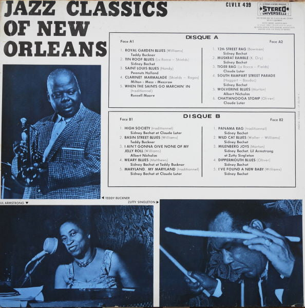 Various : Jazz Classics Of New Orleans (2xLP, Comp, Gat)