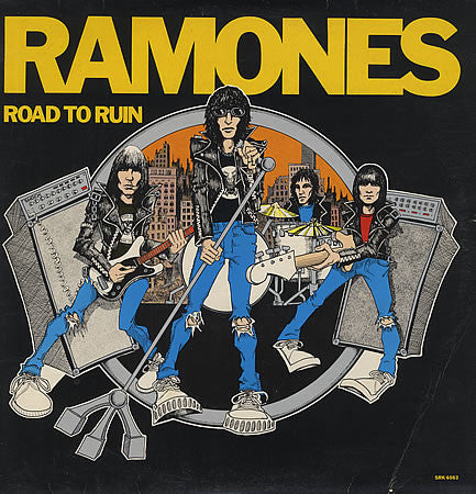 Ramones : Road To Ruin (LP, Album, Yel)