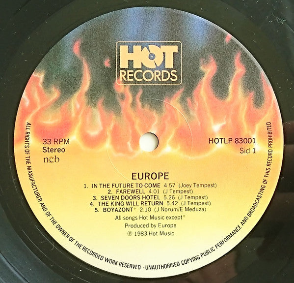 Europe (2) : Europe (LP, Album, Box)